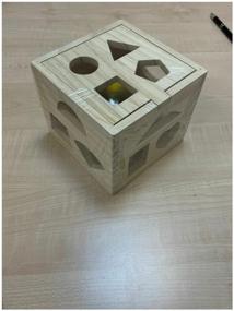 img 1 attached to Educational toy for children - sorter / cube puzzle / gift for a child / cubes / for a baby