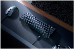 img 2 attached to Gaming Keyboard Razer Huntsman Mini Razer Clicky Optical Switch Purple, Black, Russian