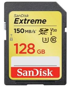 img 2 attached to SanDisk microSDXC 128GB Class 10, V30, A2, UHS Class 3, R/W 160/90MB/s Memory Card, SD Adapter