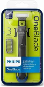 img 2 attached to Trimmer Philips OneBlade QP2520/60, black/green lime