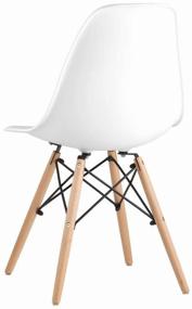 img 2 attached to STOOL GROUP Style DSW chair set, metal, 4 pcs., color: white