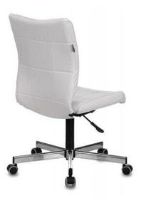 img 2 attached to Office chair Bureaucrat CH-330M, upholstery: artificial leather, color: white Lincoln 100
