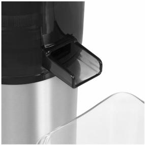 img 2 attached to Hyundai HY-JS4322 screw juicer, silver/black