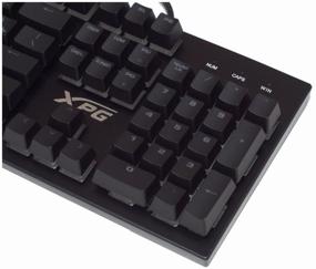 img 1 attached to Gaming keyboard XPG INFAREX K10 Black USB black, russian
