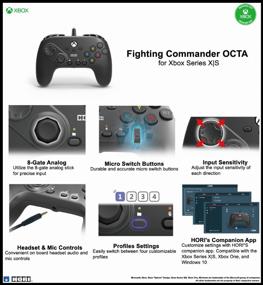 img 2 attached to Геймпад HORI Fighting Commander OCTA for Xbox Series X | S, черный