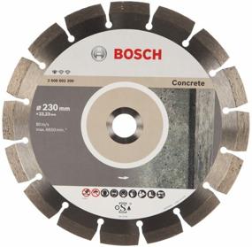 img 1 attached to Diamond cutting disc BOSCH Standard for Concrete 2608602200, 230 mm 1