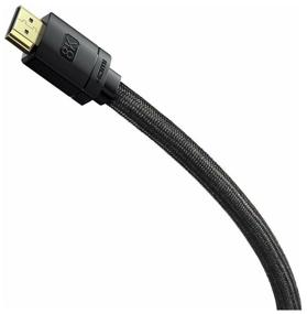 img 2 attached to HDMI cable Baseus High definition Series CAKGQ-L01 HDMI 8K To HDMI 8K Adapter Cable black, length 3 m