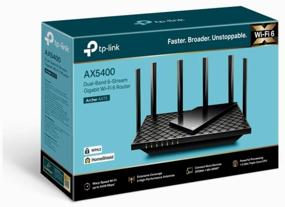 img 1 attached to WiFi router TP-LINK Archer AX73, black