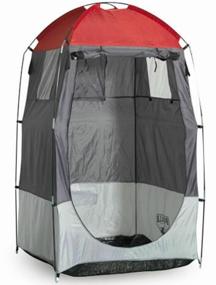img 2 attached to Tent camping Bestway Cabin tent 68002, grey/red