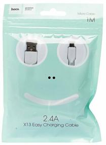 img 2 attached to Cable Hoco X13 Easy charged USB - microUSB, 1 m, white