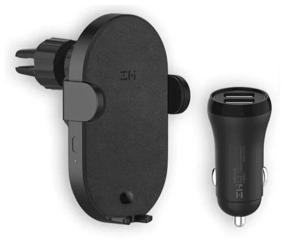 img 2 attached to Holder Xiaomi ZMI Auto-Clamping Wireless Car Charger (WCJ11) black