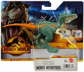 img 2 attached to Mattel Jurassic World Ferocious Dinosaur HDX18 Action Figure, 8.3 cm Moros Intrepidus