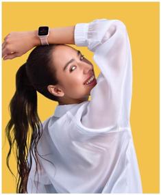 img 1 attached to Smartwatch Amazfit Bip U Pro, pink