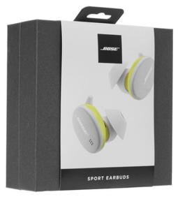 img 2 attached to Bose Sport Earbuds wireless headphones, ice white