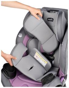 img 2 attached to Car seat group 0/1/2/3 (up to 36 kg) Evenflo EveryStage DLX All-in-One, Miranda Pink