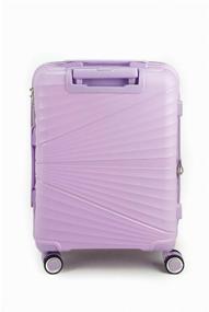 img 2 attached to Sweetbags medium suitcase made of polypropylene with extension on 4 wheels with TSA lock (shell)
