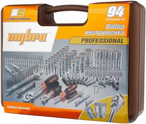 img 2 attached to Tool set Ombra OMT94S12, 94 pcs, brown
