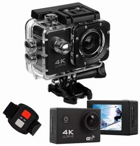 img 2 attached to Orbit / OT-VNG07 Black Action Camera 4K WiFi Remote Waterproof Case (SONY IMX179 Sensor)