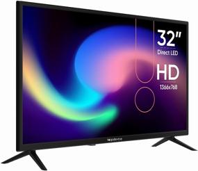 img 2 attached to 🖥️ Topdevice 32-inch LED TV: HD 720p, Black – Unmatched Visual Experience!