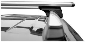 img 2 attached to Roof rack Lux Elegant Travel 82 for roof rails 1.3m, roof rails, aerodynamic, arc length 130 cm
