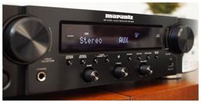 img 2 attached to 🎶 Marantz NR1200 Black AV Receiver: The Ultimate Stereo Experience