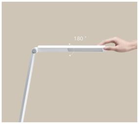 img 2 attached to 💡 Xiaomi Mijia Lite Intelligent LED Table Lamp - 8W, White Armature and Shade