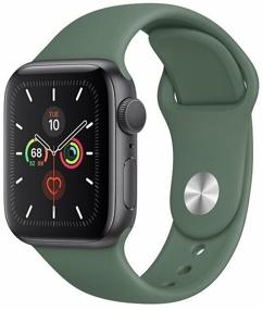 img 1 attached to Apple Watch Series 5 Smartwatch 44mm Aluminum Case RU, Space Grey/Black