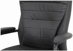 img 2 attached to Executive computer chair Brabix Heavy Duty HD-001, upholstery: imitation leather, color: black