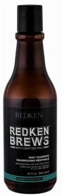 img 2 attached to 🌿 Revitalize and Strengthen: Redken Brews Mint Shampoo for Hair and Scalp