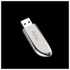 img 2 attached to Netac U352 USB 2.0 16GB Flash Drive x 1 Silver/Brown