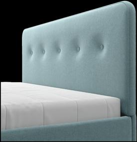 img 2 attached to Bed Salotti Dreams, sleeper (LxW): 200x140 cm, color: turquoise