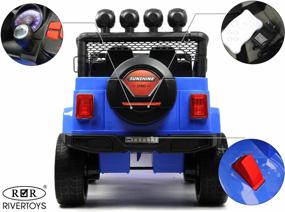 img 2 attached to RiverToys Car Jeep T008TT, blue