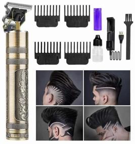 img 1 attached to Professional Trimmer for Beard and Mustache / Professional Beard and Mustache Trimmer / Trimmer Rechargeable for Beard and Mustache Cutting /