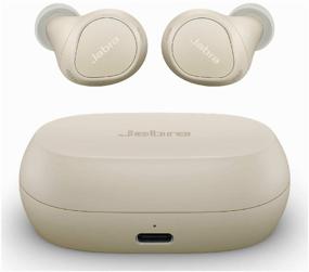 img 2 attached to Jabra Elite 7 Pro Wireless Headphones Gold Beige