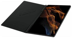 img 2 attached to Samsung Book Cover Tab S8 Ultra / Samsung Tablet Stand Case