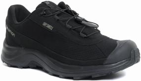 img 2 attached to Salomon sneakers, size 7 / 25, black/black/black