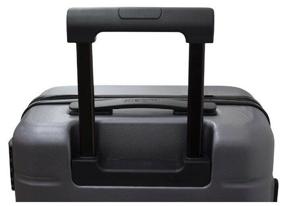 img 2 attached to Xiaomi smart suitcase, polycarbonate, aluminium, 38 l, size S, gray