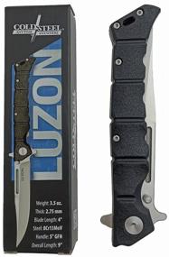 img 2 attached to 🔪 Холодная сталь Luzon средний складной нож: прочная сталь, лезвие 8Cr13MoV, 20NQL
