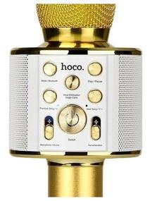 img 2 attached to Hoco BK3 Cool Sound Karaoke Microphone Gold