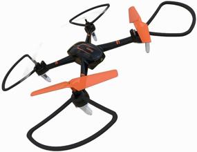 img 1 attached to HIPER Shadow FPV Quadrocopter: Black/Orange High-Performance Drone