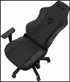 img 2 attached to Computer chair Anda Seat Phantom 3 L gaming, upholstery: artificial leather, color: stormy black