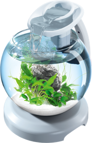 img 2 attached to Aquarium set 6.8 l (lighting, lid, filter) Tetra Cascade Globe Duo Waterfall white