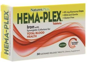 img 2 attached to Nature's Plus Hema-Plex Slow-Release tab
Натурал Плюс Гема-Плекс табл. с медленным усвоением