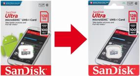 img 1 attached to Карта памяти SanDisk microSDXC 128 ГБ Class 10, UHS-I, R 100 МБ/с