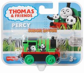 img 2 attached to Thomas and Friends Locomotive Cartoon Heroes GLK61 Percy with panda image