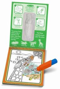 img 1 attached to Melissa & Doug Watercolor Water Wow! Safari (9441)