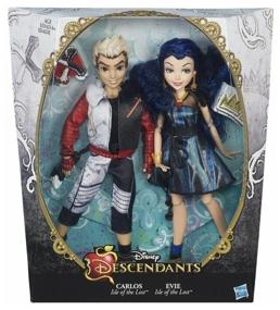 img 2 attached to Набор из 2 кукол Hasbro Disney Descendants Карлос и Эви, 29 см, B3129