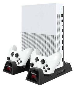img 2 attached to Enhance Gaming Experience with Dobe Stand for 🎮 Xbox One S/X Cooling & Multi-Functional Stand - TYX-1840