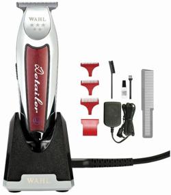 img 2 attached to 🔶 Wahl Cordless Detailer LI 8171-016H Trimmer - Red/Silver