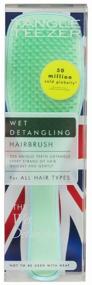 img 2 attached to Tangle Teezer The Wet Detangler Neo Mint Pear